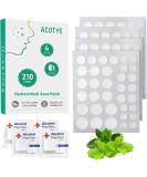 Buy Acotye Anti Pimple Patch - Hydrocolloid Acne Treatment with Tea Tree Oil & Salicylic Acid - Day & Night - 210 Pieces in 4 Sizes - International Shipping Available - Buy Online on GoSupps.com