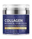 Collagen Face Moisturizer with Airless Pump - Anti-Aging Cream with Retinol Niacinamide & Hyaluronic Acid - Botanical Stem Cells for Youthful Skin 1.8 OZ - Buy Online on GoSupps.com