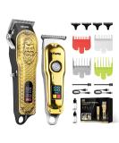 ENSSU Professional Cordless Hair Clippers for Men | LED Display Barber Clippers & Grooming Kit - International Shipping Available - Buy Online on GoSupps.com