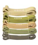 VEICK Resistance Bands Set - Pull Up Assistance & Workout Exercise Bands for Men and Women - Elastic, Power Weighted Long Bands for Stretching - Green Set of 5 - Buy Online on GoSupps.com