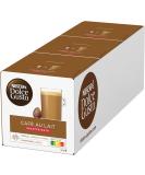 Nescaf Dolce Gusto Caf au Lait Decaffeinato 48 Coffee Capsules (Robusta Beans Intensity 7) | 3-Pack Coffee Pods for International Shipping - Buy Online on GoSupps.com
