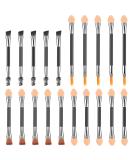 Portshade 20-Piece Brush Set | Professional Eyeshadow Eyelash Eyebrow & Lip Brushes for Precision Application | Ideal for Flawless Makeup Worldwide - Buy Online on GoSupps.com