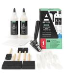 Arteza Decoupage Glue Craft Kit: Gloss & Matte Finish 8-oz Bottles - Art Supplies for Paper Crafting, Scrapbooking, and Decorating - Buy Online on GoSupps.com