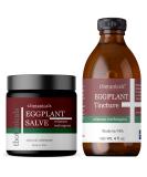 Skin Cell Support Bundle: Eggplant Salve and Tincture by t.botanicals - Buy Online on GoSupps.com