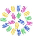 Xzhixiao 20-Part Cat Spring Toy Set | Colorful Coil & Feather Toys for Cats | Novelty Pet Companions | International Shipping - Buy Online on GoSupps.com