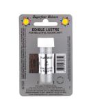 Sugarflair PLATINUM Silver Edible Lustre Dust Powder - Cake decorating food colour - Buy Online on GoSupps.com