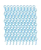 nCase Aligner-B-Out Large Office Pack - 100 Blue Single Packs | Invisalign & Aligner Remover Tool | Ortho Accessories for Clear Aligners - Buy Online on GoSupps.com