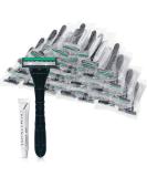 Buy Kheoxusa 3 Blade Disposable Razors - 50 Pack Individually Wrapped for Hotel Airbnb & Travel - Buy Online on GoSupps.com