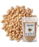 Premium Raw Pine Nuts 16 oz (1 lb) - Steam Pasteurized for Freshness | Ideal for Pesto, Salads, & Roasting | By I'M A NUT - Buy Online on GoSupps.com