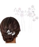 Flayem Wedding Hairpins - Silver Rhinestone Bridal Jewelry & Hair Accessories (2 Pieces) for Women & Girls - Buy Online on GoSupps.com