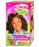 African Pride Dream Kids Olive Miracle Regular Touch-Up Relaxer - Smooth and Safe Hair Relaxer for Kids - Buy Online on GoSupps.com