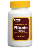 Watson Rugby Labs Niacin Time Release 1000mg - 100 Tablets - Buy Online on GoSupps.com