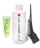 CELEBRITY KERATIN Complex Brazilian Hair Treatment - 150ml | Repair, Straighten & Condition Damaged Hair with Keratin, Amino Acids, and Oils - Buy Online on GoSupps.com