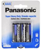 Buy Panasonic Super Heavy Duty AAA Batteries - 4 Count | Long-Lasting Power for All Devices - International Shipping Available - Buy Online on GoSupps.com