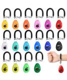 Profi Clicker Dog Training Kit - 16-Piece Set for Dogs Cats & Horses - Hand Loop & Big Button - Buy Online on GoSupps.com