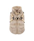 Puppia Wilkes Winter Fleece Vest - Beige - Small - Buy Online on GoSupps.com