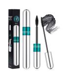 4D Silk Fiber Waterproof Mascara - Long Lasting Black for Natural Eyelashes | Smudge-Proof Makeup for Women - Buy Online on GoSupps.com