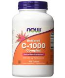 Now Foods Buffered C-1000 Complex 180 Tablets - Premium Vitamin C Supplement - Buy Online on GoSupps.com