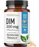 DIM 200mg Supplement for Hormone Balance | Menopause & Acne Support | Non-GMO Vegan | 120 Count - Buy Online on GoSupps.com
