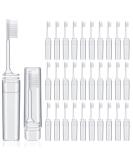 Rtteri 50 Pcs Travel Toothbrush Kit | Folding Toothbrush with Cover | Portable Mini Toothbrush for Adults & Kids | Perfect for Travel, Camping, and Home Use - Buy Online on GoSupps.com