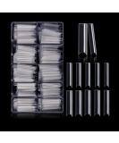 Kalolary 500PCs Extra Long Transparent C Curve Nail Tips XXL Coffin Shape French Fake Nails for Nail Art & Manicure - Buy Online on GoSupps.com