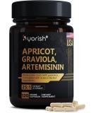 Buy Apricot 15:1 Graviola 10:1 Artemisinin 10:1 Extract Capsules - 1000 mg (120 Count) | Premium Quality International Shipping - Buy Online on GoSupps.com