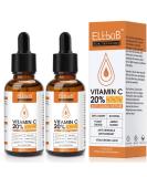 Premium 20% Vitamin C Serum For Face - (2PACK)with Hyaluronic Acid, Retinol & Amino Acids - Boost Skin Collagen,Hydrate & Plump Skin, Anti Aging & Wrinkle Facial Serum 1 Fl Oz (Pack of 2) - Buy Online on GoSupps.com