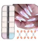 Shop GZSYY Chrome Glitter Powder 12 Colors Pearl Mirror Nail Powder for Stunning Nail Art | International Shipping Available - Buy Online on GoSupps.com