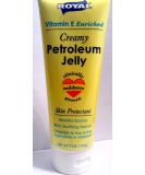 Vitamin E Enriched Creamy Petroleum Jelly by Royal - 7 Oz | Rich & Soothing Moisturizer for Skin Care - Buy Online on GoSupps.com