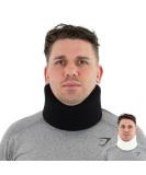 Solace Bracing Perfect Fit Neck Support - British Made & NHS Supplied Cervical Neck Collar Brace for Pain Relief - Black (18 x 2.5) - 15 Sizes - Buy Online on GoSupps.com