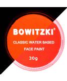 Bowitzki 30g Professional Face Paint Body Paint Water Based Face painting Makeup Safe for Kids and Adults Split Cake Single Color Halloween Christmas (Neon Orange) - Buy Online on GoSupps.com