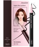 AMTS x True Beauty Edition Waterproof Liquid Eyeliner | Kiss Your Eyes K-Beauty | Natural Black(Dark Brown-like Black) - Buy Online on GoSupps.com