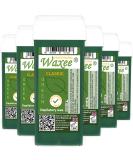 ROLL-ON WAX CARTRIDGE 100ml roller hair removal wax depilatory refill (6 x 100ml roll-on wax cartridge Green) 100 ml (Pack of 6) Green - Buy Online on GoSupps.com