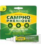 Campho-Phenique Pain & Itch Relief Gel 0.5 oz - Antiseptic Relief - Buy Online on GoSupps.com