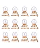 12pcs Luxshiny Pearl Spiral Hair Pins - Gold Twists Coils Clip for Wedding & Prom - Buy Online on GoSupps.com