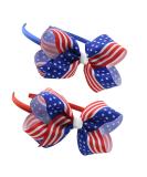 BinaryABC 4th of July American Flag Bow Headband - Patriotic Independence Day Decoration (2Pcs) - Buy Online on GoSupps.com