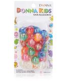 Donna Kids Ponytail Balls 12 Count - Assorted Colors - Pack of 1 - Buy Online on GoSupps.com