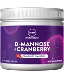 MRM D-Mannose + Cranberry: Urinary Tract & Bladder Support | Cranberry Flavored | Gluten-Free & Vegan | 40 Servings - Buy Online on GoSupps.com
