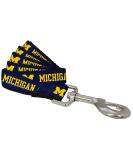 All Star Dogs NCAA Michigan Wolverines Collegiate Dog Leash, Large Michigan Wolverines Large Michigan Wolverines - Buy Online on GoSupps.com