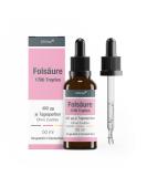 Buy Folic Acid Drops 400 g - 50ml Vegan Supplement for Pregnancy & Immune Health - Additive-Free Lab-Tested in Germany - Buy Online on GoSupps.com