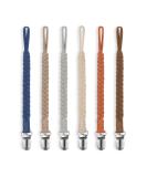 POKIPAW Pacifier Clip for Boys and Girls  6 Pack Baby Pacifier Holder Leash 100% Handmade Braided Fits All Pacifiers & Teething Toys Modern Unisex Baby Gift Colorful - Buy Online on GoSupps.com