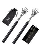 BiAnYC 2-Piece Extendable Back Scratcher - Portable Telescopic Massager for Itching Relief | Creative Gift | Adjustable 21-59 cm - Buy Online on GoSupps.com
