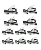 BaoFeng Radio Walkie Talkie Earpiece with Mic - 10 Pack Headset for Baofeng UV-5R BF-888S Arcshell Retevis H-777 RT21 RT22 Kenwood 2 Way Radio - Buy Online on GoSupps.com