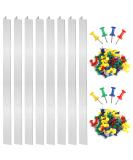 Swpeet 78Pcs Stained Glass Layout Block System with Mixed Color Push Pins - Perfect for Crafting 12 Inch Panels - Buy Online on GoSupps.com