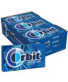 ORBIT Peppermint Sugarfree Chewing Gum 14 Pieces, Pack of 12 - Fresh Breath Anytime - Buy Online on GoSupps.com