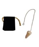 Sonnenstein Naturstein Pendulum | Hexagonal Vintage Crystal for Wicca Meditation & Reiki | International Shipping - Buy Online on GoSupps.com