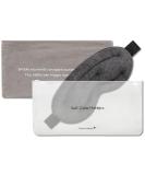 Ostrichpillow Hot & Cold Eye Mask - Clay Beads Therapy for Dark Circles, Eye Bags, Headaches - Velcro Closure, 2 Protective Bags - Dark Night - Buy Online on GoSupps.com