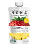 Buy Noka Organic Strawberry Pineapple Smoothie Superfood 4.22 oz | Healthy Snack - Buy Online on GoSupps.com