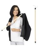 Vive Dressing Stick with Zipper Puller (27 Inch) - Sock Remover Tool - Independent Living Aid - Elderly Seniors Disabled Men Women - Mobility Helper for Compression Stockings Dress Jacket Pants Wood - Buy Online on GoSupps.com