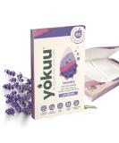 YOKUU Probiotic Laundry Sheets| 64 loads | Lavender Scented | Travel Washing Detergent| Eco Laundry Detergent Sheets - Buy Online on GoSupps.com